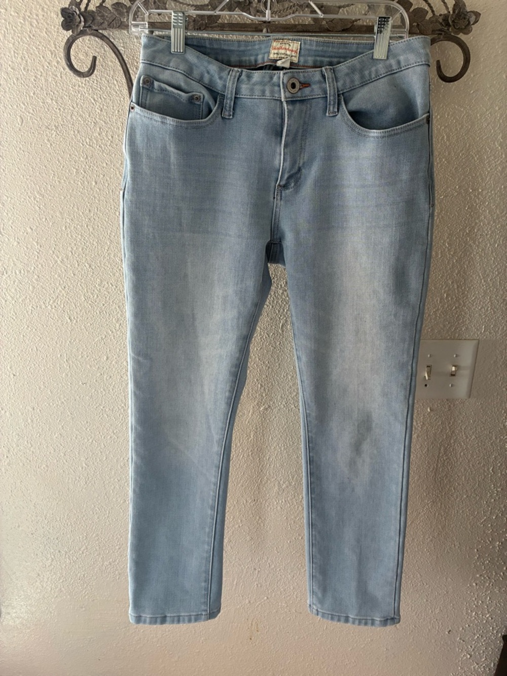 Weatherproof Vintage Flannel Lined Slim Straight Fit Jeans